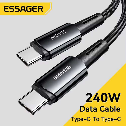 Essager 240W Super Fast Charge Type-C - CONGATON