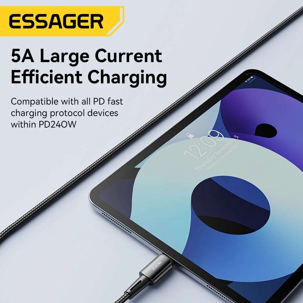 Essager 240W Super Fast Charge Type-C - CONGATON