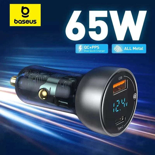 Baseus 65W PPS Car Charger - CONGATON