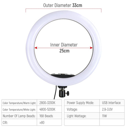 Ring Light Dimmable - CONGATON