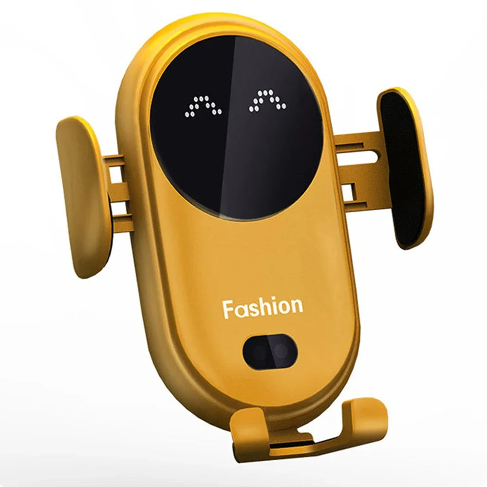 15W Fashion Qi Fast Wireless Charger Car Phone Holder - Congaton
