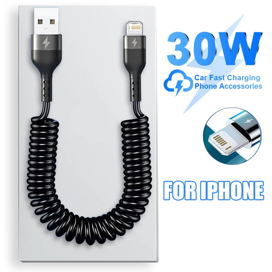 Apple 30W USB Fast Car Charger Cable - CONGATON
