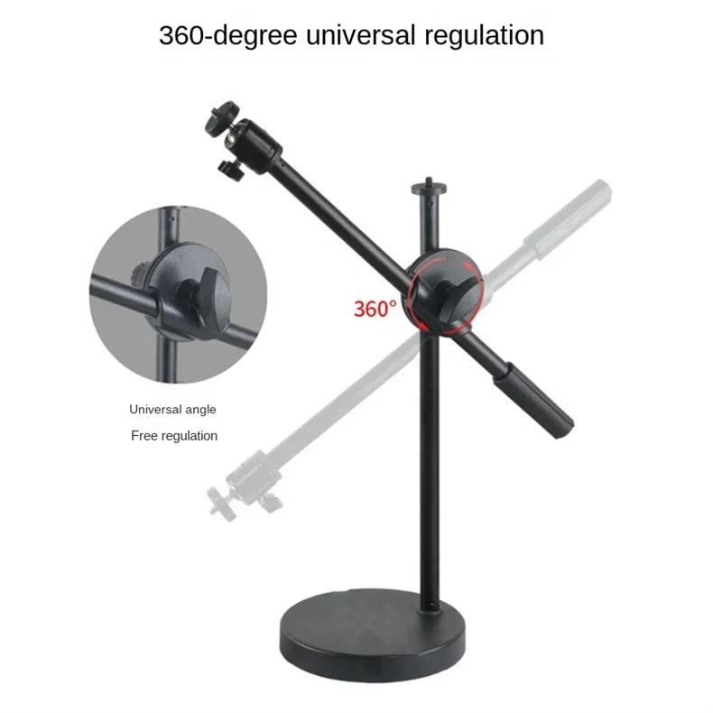Overhead Tripod with Ring Light Table - CONGATON