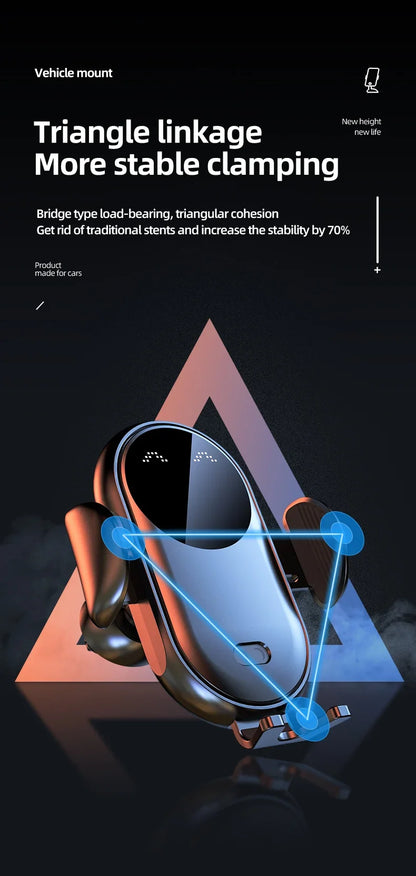 30W Wireless Charger Car Mount - Congaton