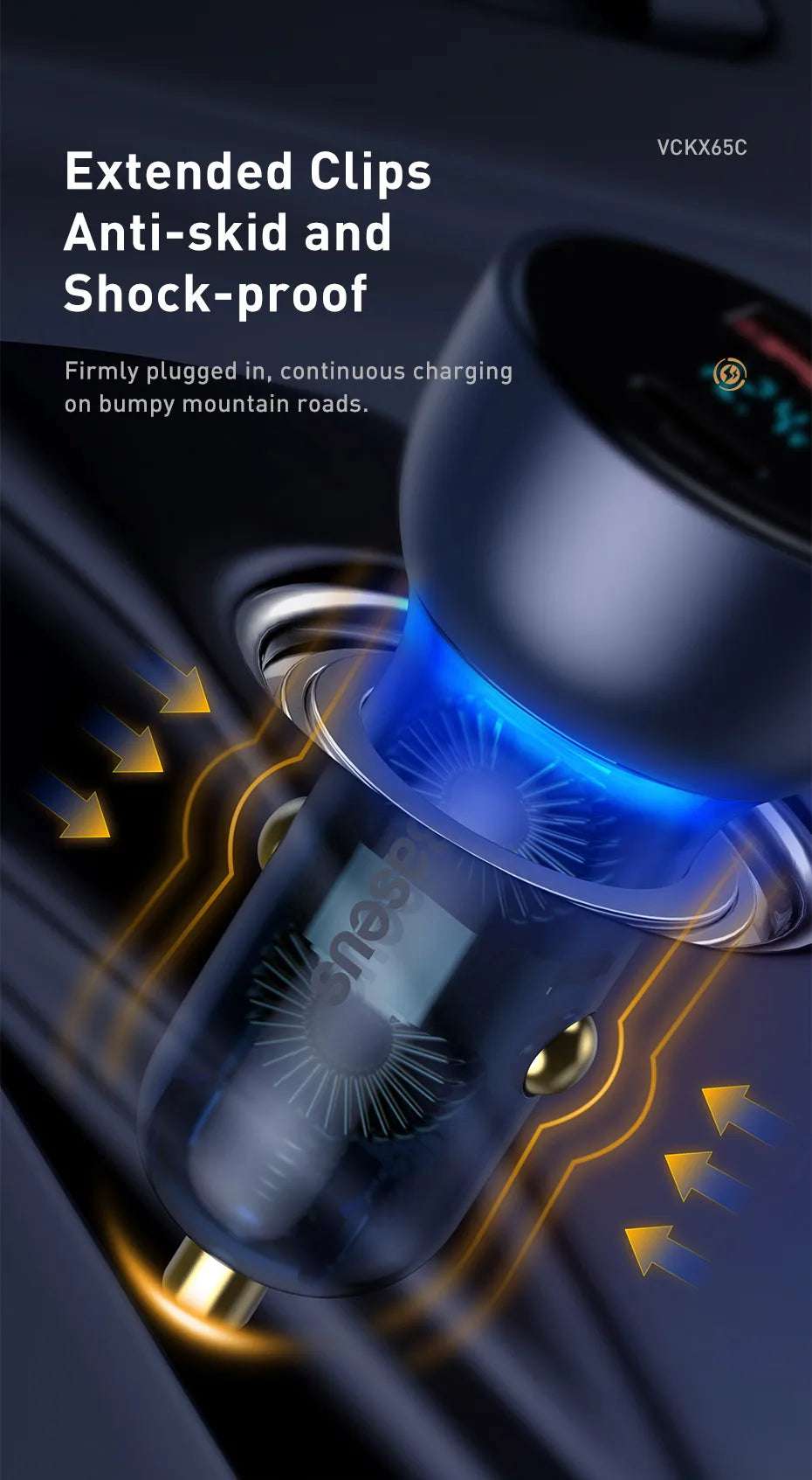 Baseus 65W PPS Car Charger - CONGATON