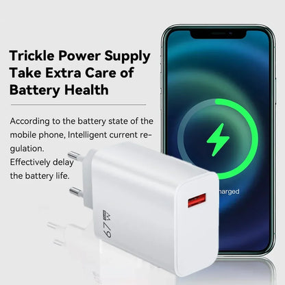 For Xiaomi 67W USB Super Fast Charger - CONGATON