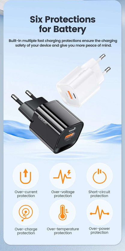 Toocki 33W GaN USB Type C Charger - CONGATON