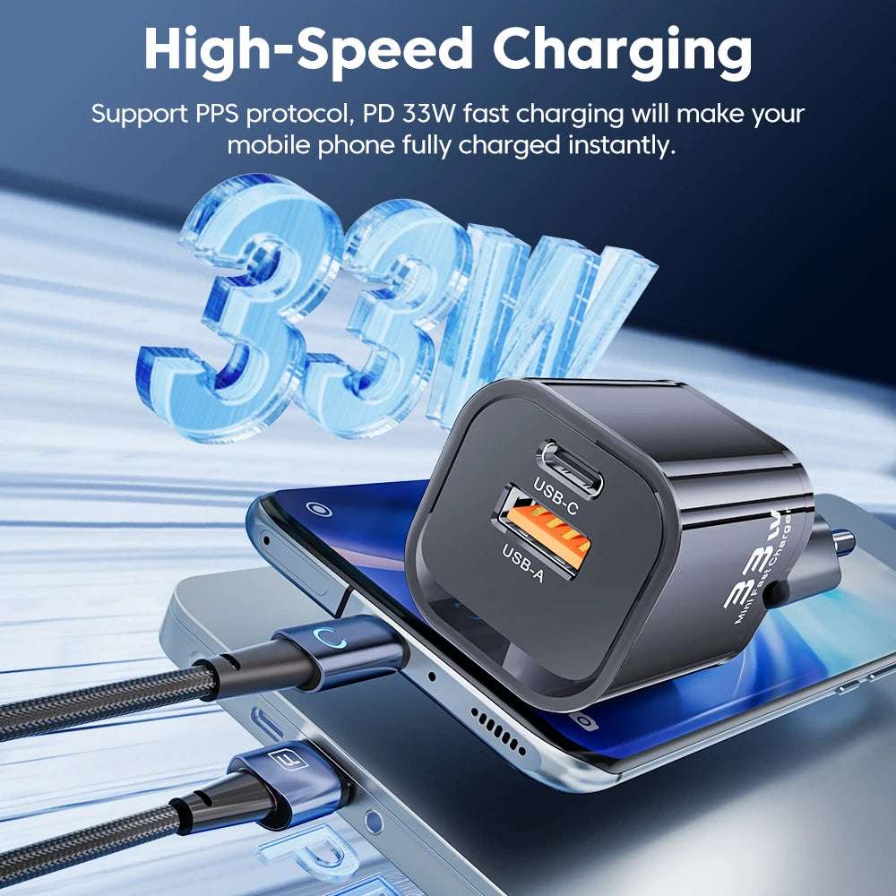 Toocki 33W GaN USB Type C Charger - CONGATON