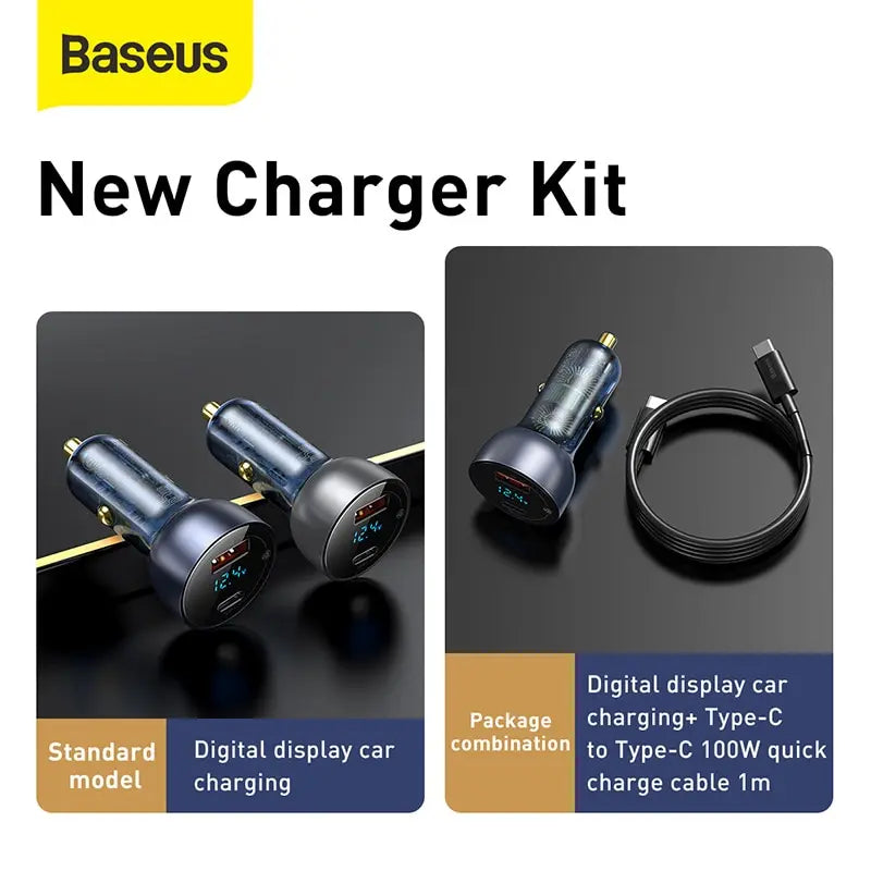 Baseus 65W PPS Car Charger - CONGATON