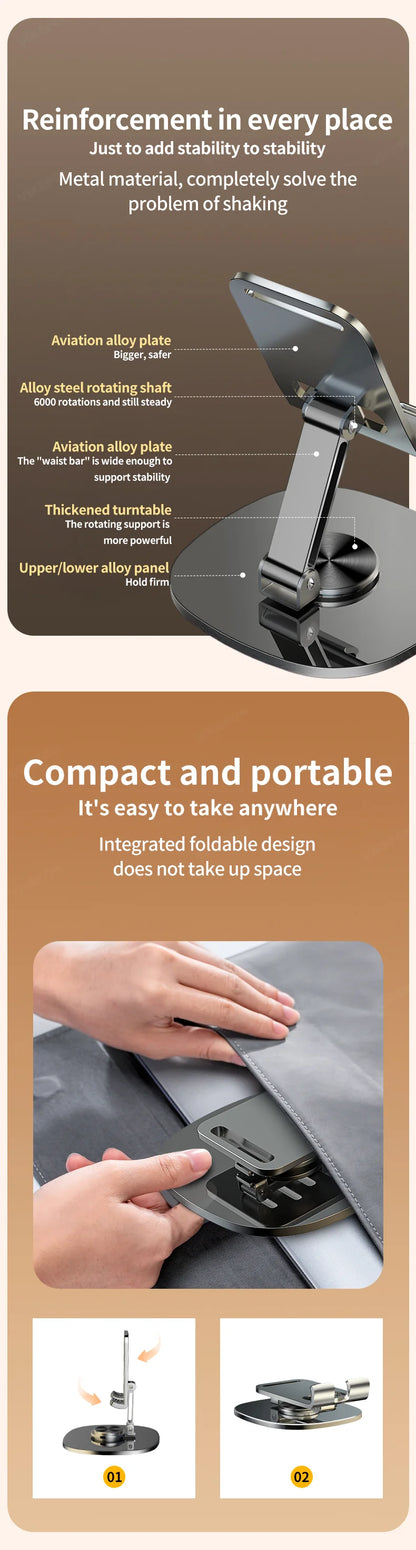 720 Rotate Aluminum Holder - CONGATON