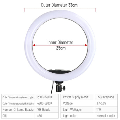 Ring Light Dimmable - CONGATON