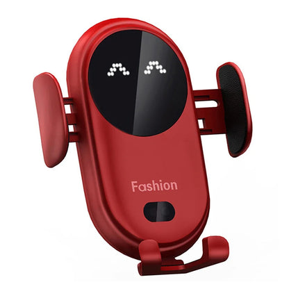 15W Fashion Qi Fast Wireless Charger Car Phone Holder - Congaton