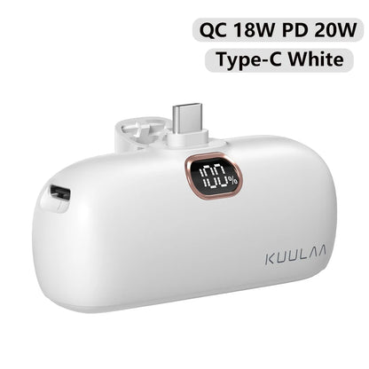 KUULAA Mini Power Bank 5000mAh - CONGATON