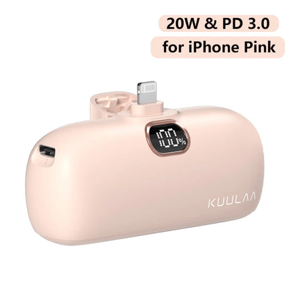 KUULAA Mini Power Bank 5000mAh - CONGATON