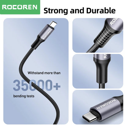 Rocoren 100W USB C PD 3.1 240W Fast Charging - CONGATON