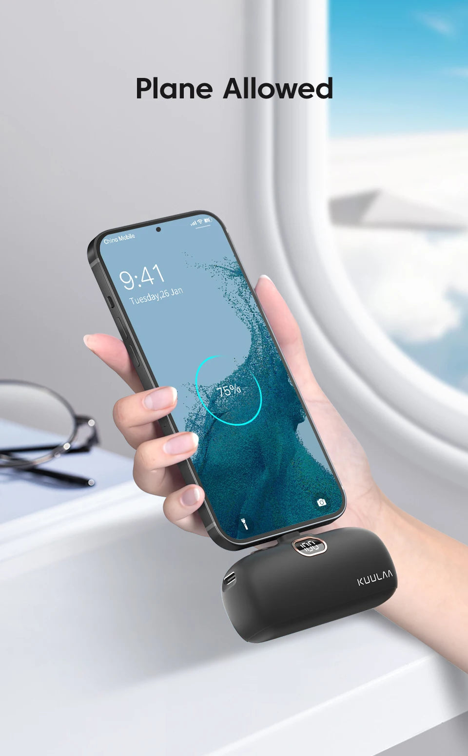 KUULAA Mini Power Bank 5000mAh - CONGATON