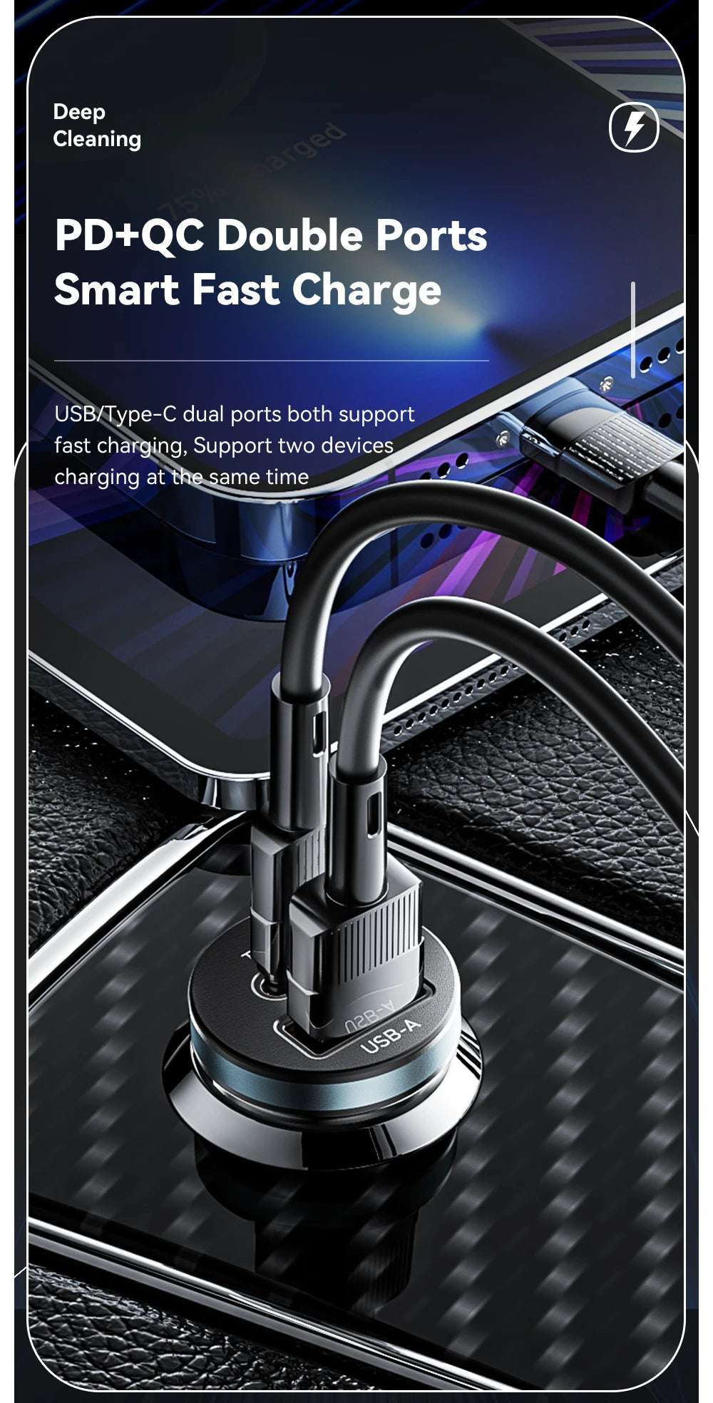 Essager 30W USB C Car Charger - CONGATON