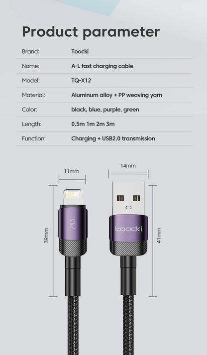 Toocki USB Cable lighting - CONGATON