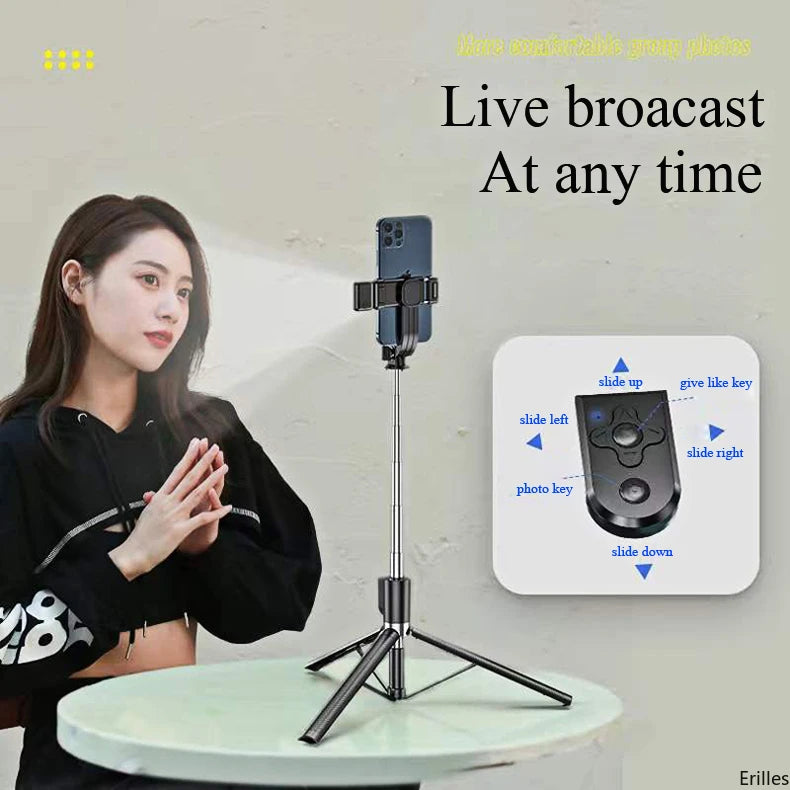 Bluetooth Wireless Selfie Stick - CONGATON