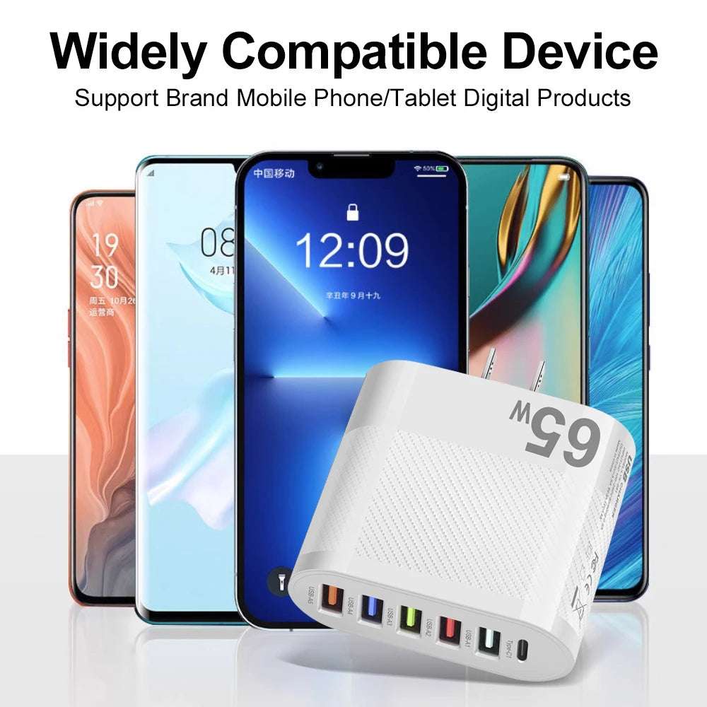 3.1A 5Ports USB Charger - CONGATON