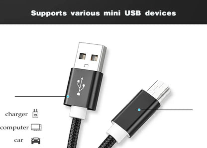 Mini USB Cable Fast Data Charger Cable - CONGATON