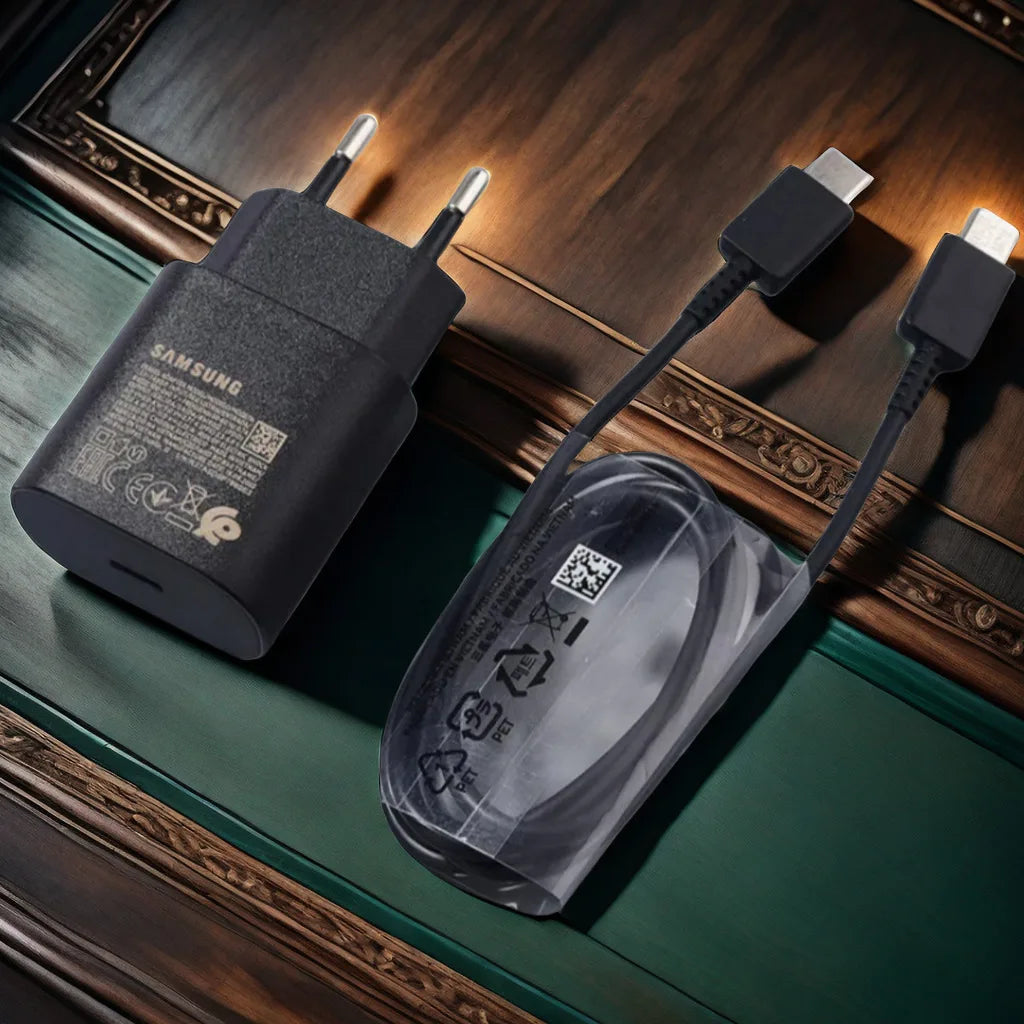 Original Samsung 25w Charger Type C - CONGATON