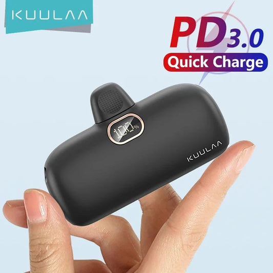 KUULAA Mini Power Bank 5000mAh - CONGATON