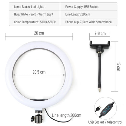 Ring Light Dimmable - CONGATON