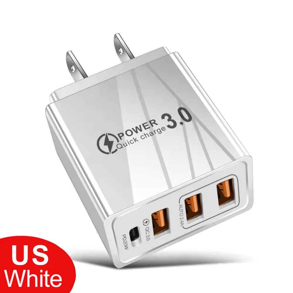 48W USB Charger QC 3.0 Type C PD - CONGATON
