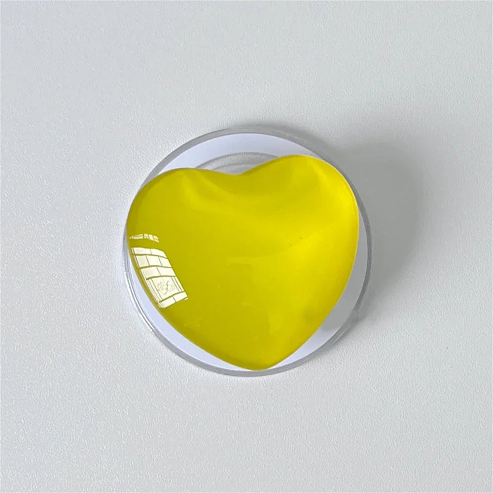 Korean Cute 3D Glass Love Heart - CONGATON
