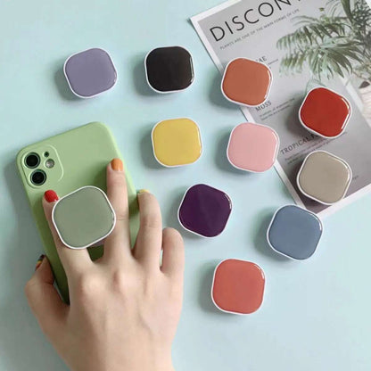 Cute Square Popping Sockets Grip Phone Holders Finger Ring - CONGATON