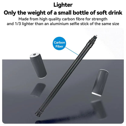 3M Carbon Fiber Selfie Stick for Insta360 - CONGATON
