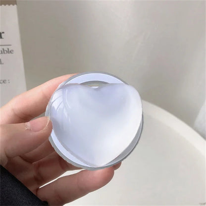 Korean Cute 3D Glass Love Heart - CONGATON