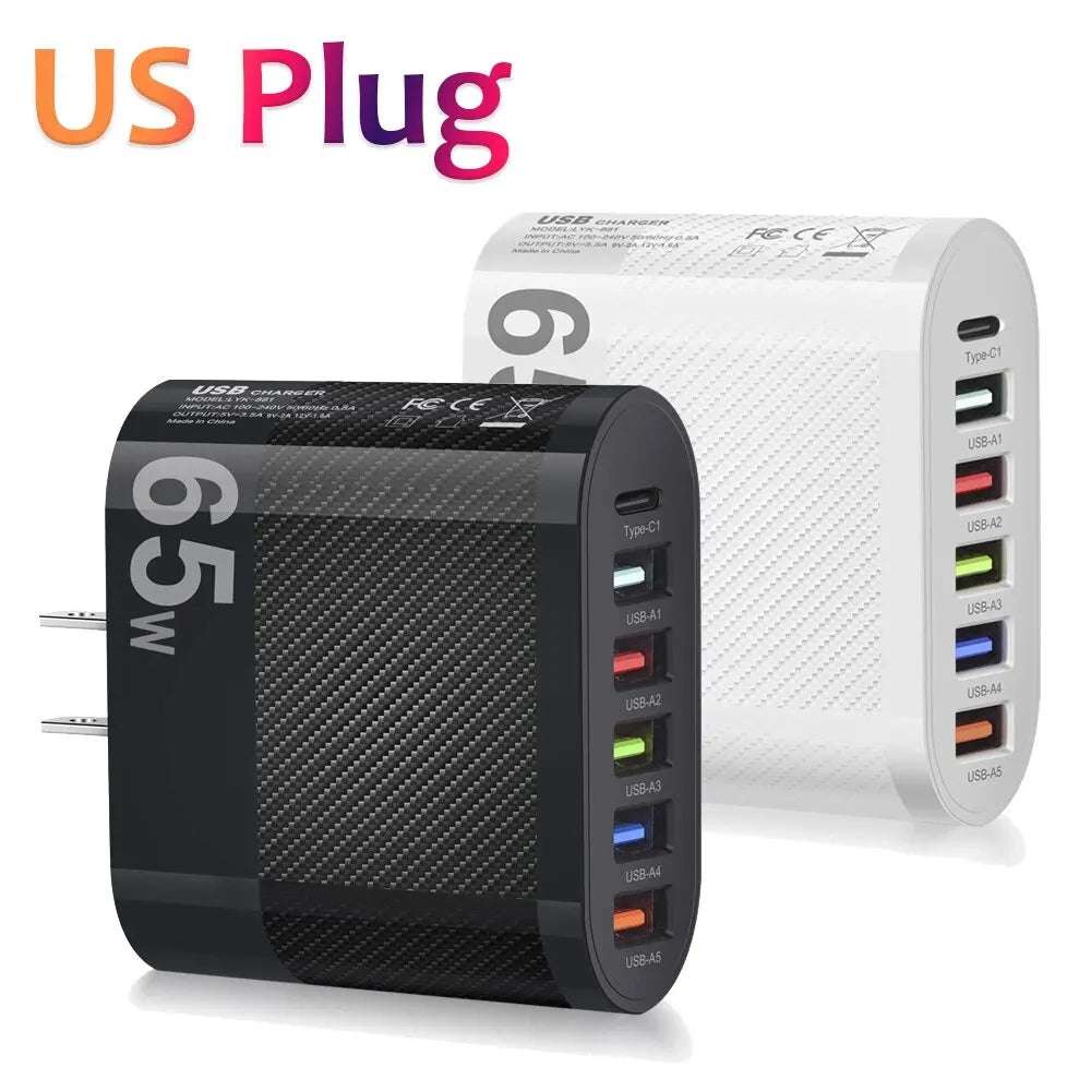 3.1A 5Ports USB Charger - CONGATON