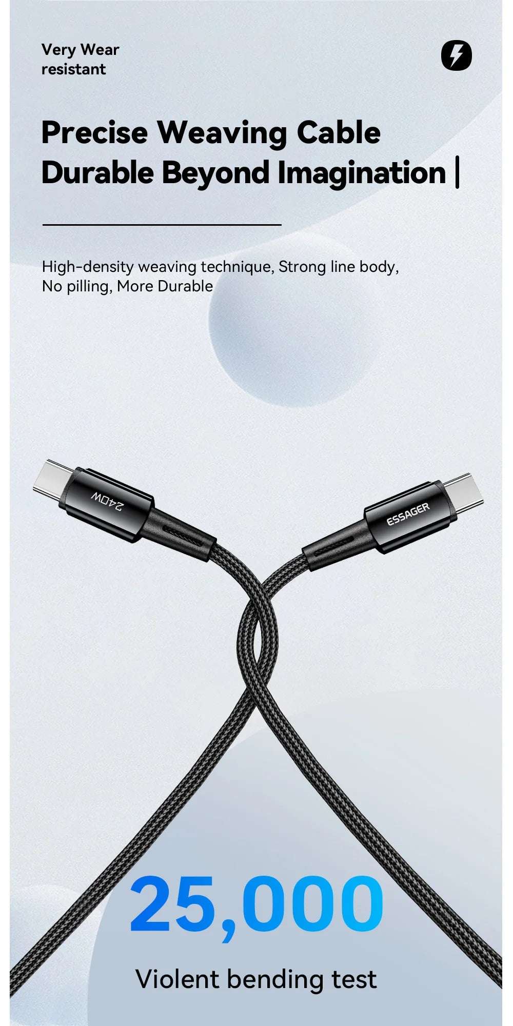 Essager 240W Super Fast Charge Type-C - CONGATON