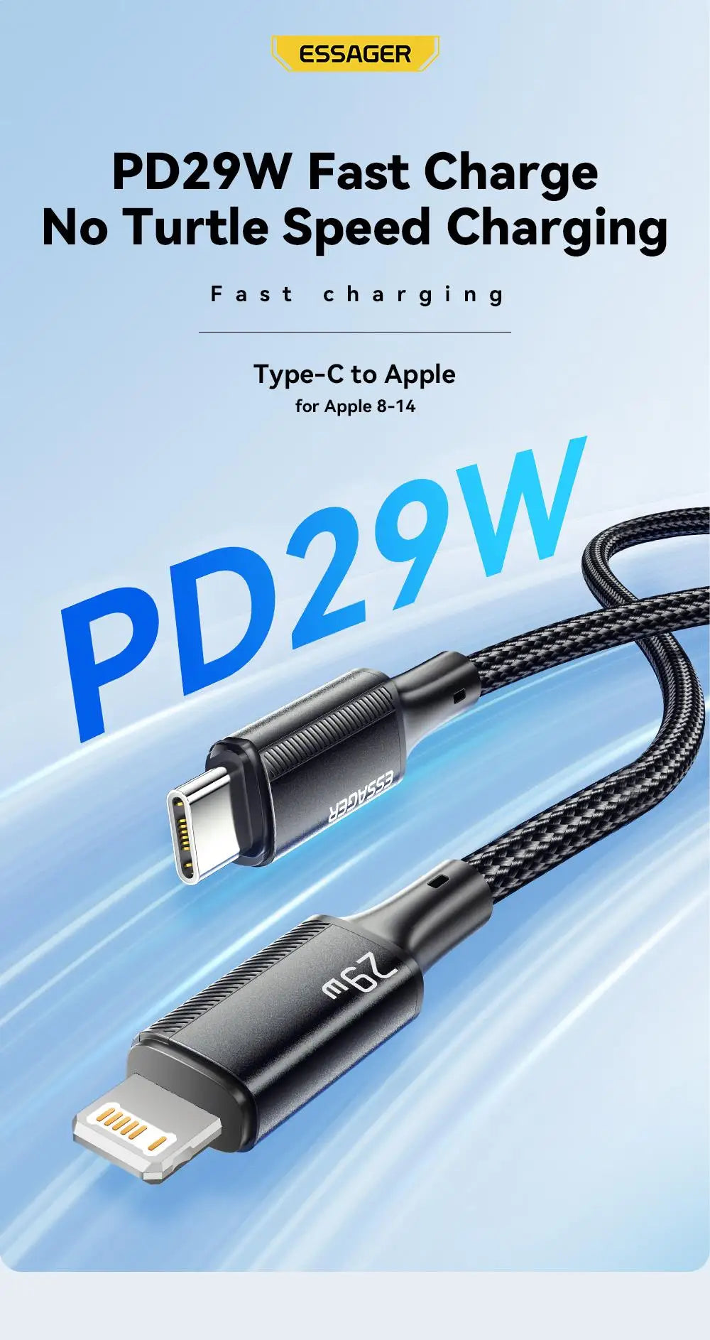 Essager USB C Cable - CONGATON