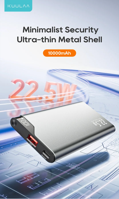 KUULAA 22.5W Power Bank 10000mAh - CONGATON