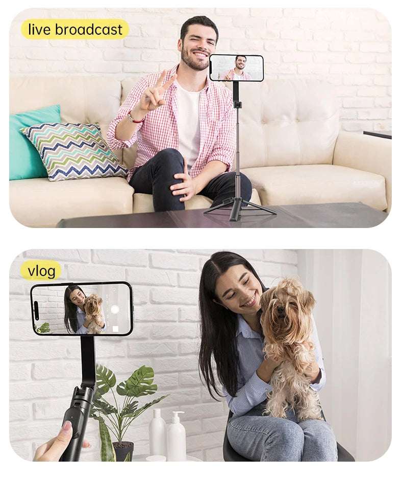 TELESIN Magnetic Selfie Stick Tripod with Remote - CONGATON