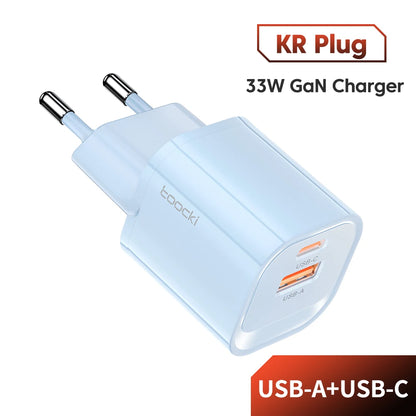 Toocki 33W GaN USB Type C Charger - CONGATON