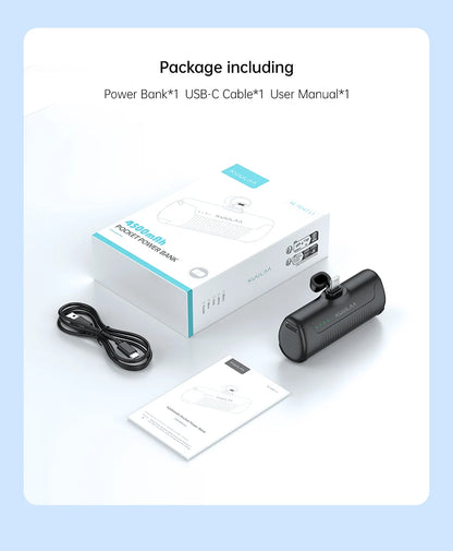 KUULAA Mini Power Bank 4500mAh - CONGATON