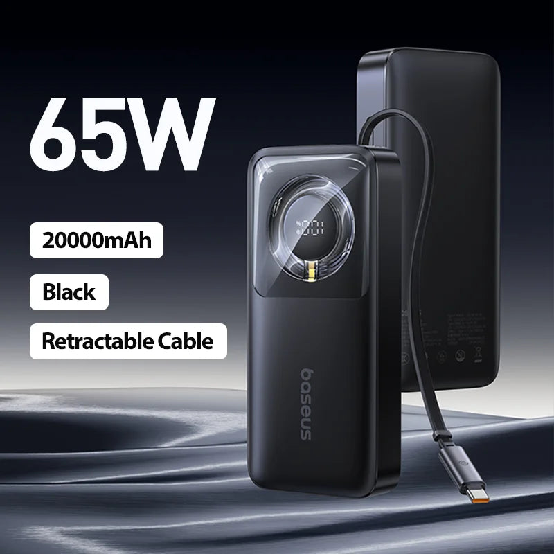 Baseus 65W Power Bank 20000mah - CONGATON