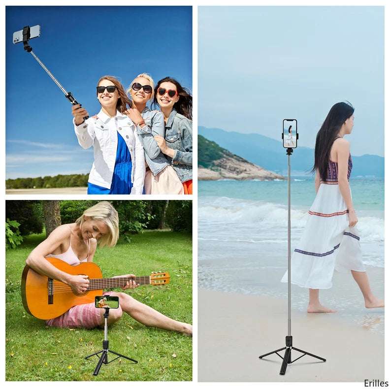 Bluetooth Wireless Selfie Stick - CONGATON