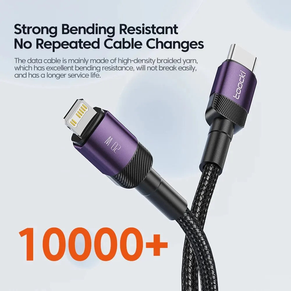 Toocki PD 20W USB C To Lightnin Cable - CONGATON