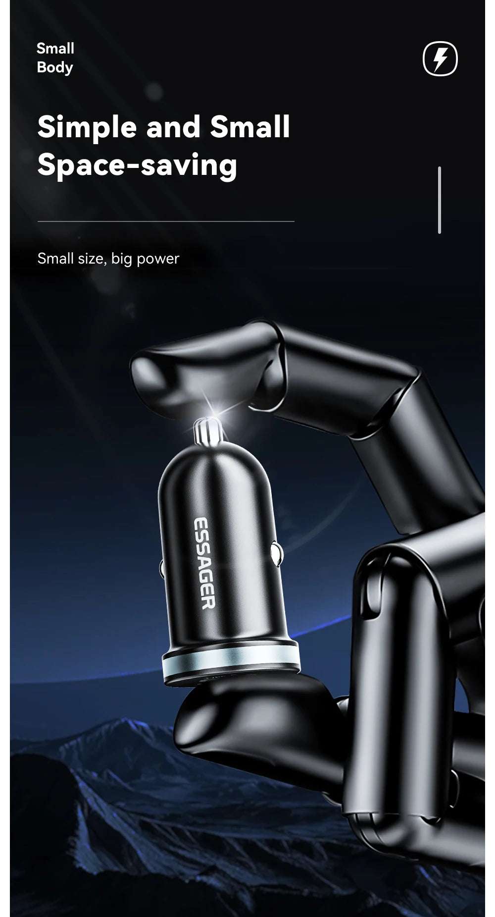 Essager 30W USB C Car Charger - CONGATON
