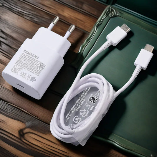 Original Samsung 25w Charger Type C - CONGATON