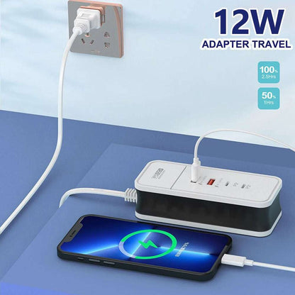 4 Port USB Charger QC 3.0 PD 12W - CONGATON