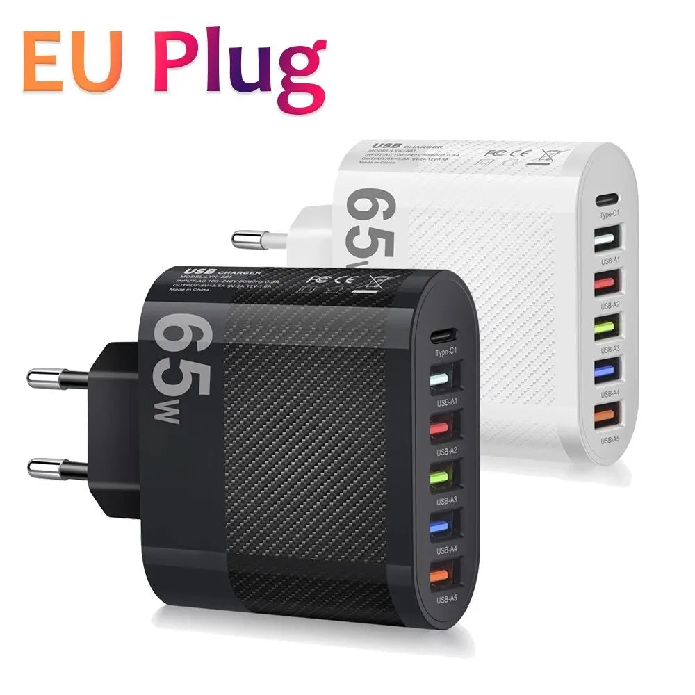 3.1A 5Ports USB Charger - CONGATON