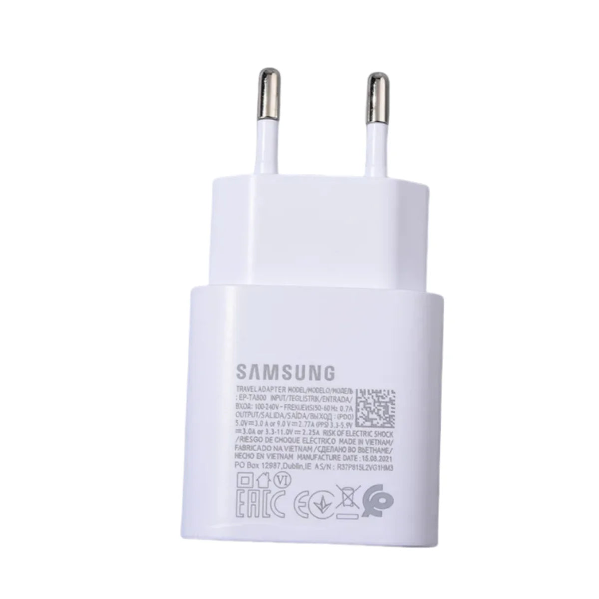 Original Samsung 25w Charger Type C - CONGATON