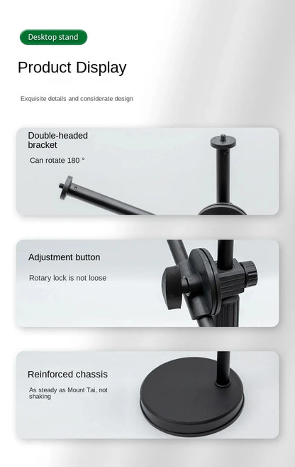 Overhead Tripod with Ring Light Table - CONGATON