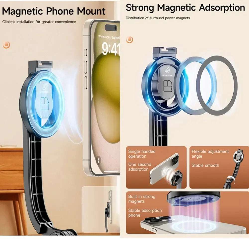 Magnetic Mini Extendable Selfie Stick - CONGATON
